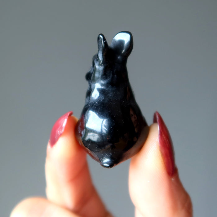 black obsidian rabbit