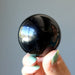 purple obsidian sphere