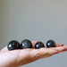 rainbow obsidian spheres