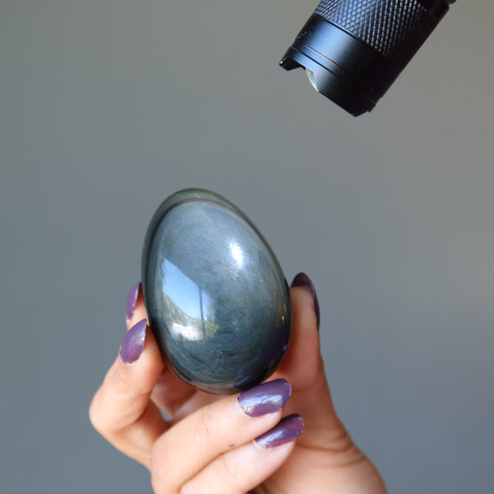 rainbow obsidian egg
