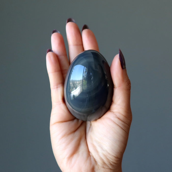rainbow obsidian egg