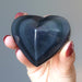 rainbow obsidian heart