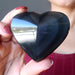 rainbow obsidian heart