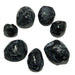 7 apache tear obsidian stones