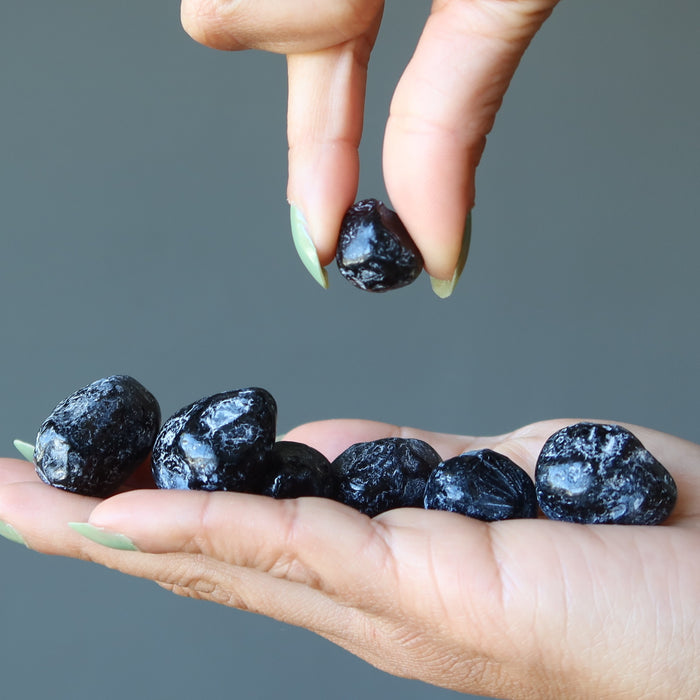 apache tear obsidians