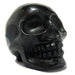 black obsidian skull