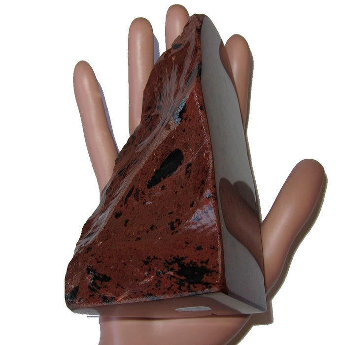 Obsidian Mahogany Polished Stone Shiny Gazing Visionary