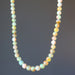 ethiopian opal beaded necklace
