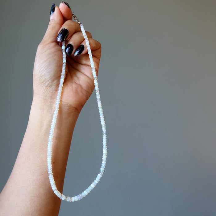 opal necklace