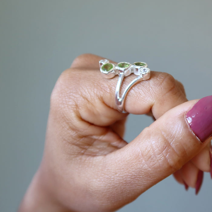 peridot ring