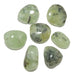 7 prehnite tumbled stones