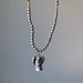 pyrite angel necklace