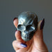 pyrite skull