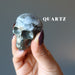 pyrite skull