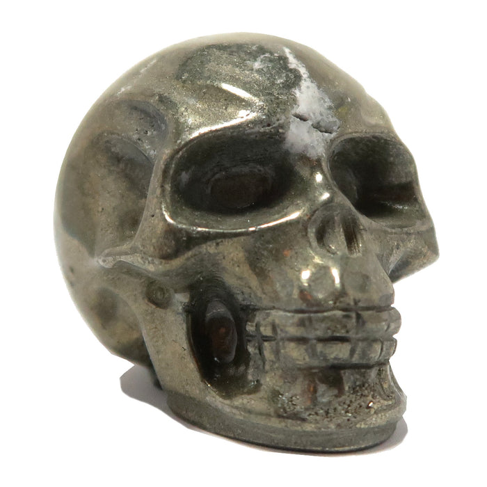 pyrite skull