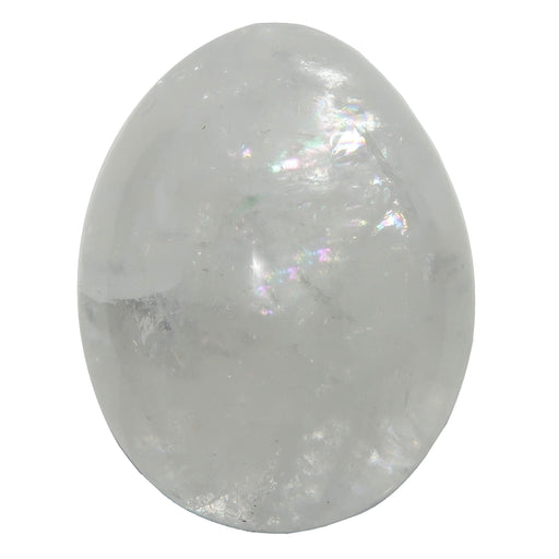 Clear Rainbow Quartz Egg