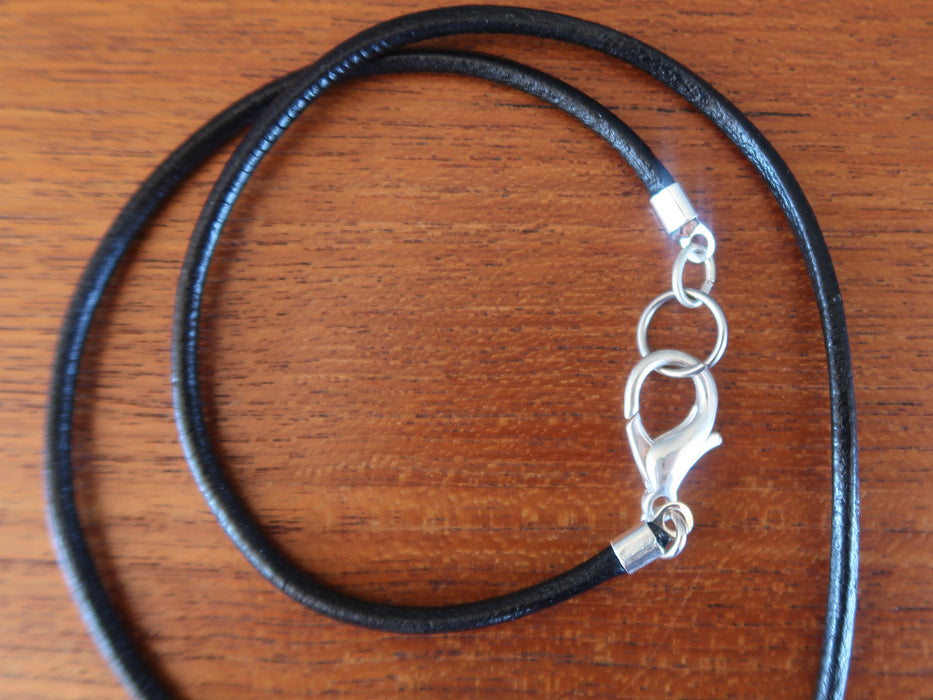 Quartz Clear Necklace Raw White Cluster Sparkling Stone Chunky Leather