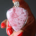 rhodochrosite pendant