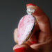 rhodochrosite pendant