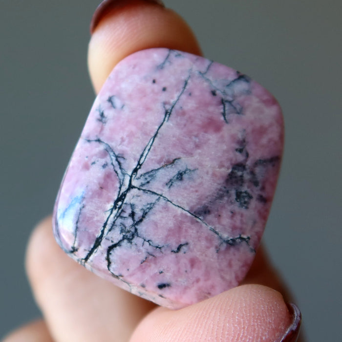 rhodonite cabochon