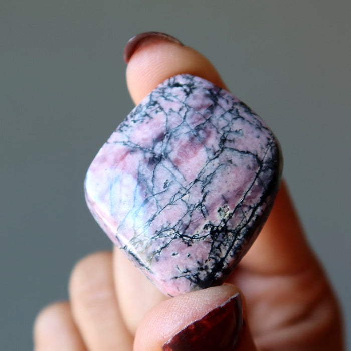rhodonite cabochon