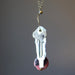 rhodonite key necklace