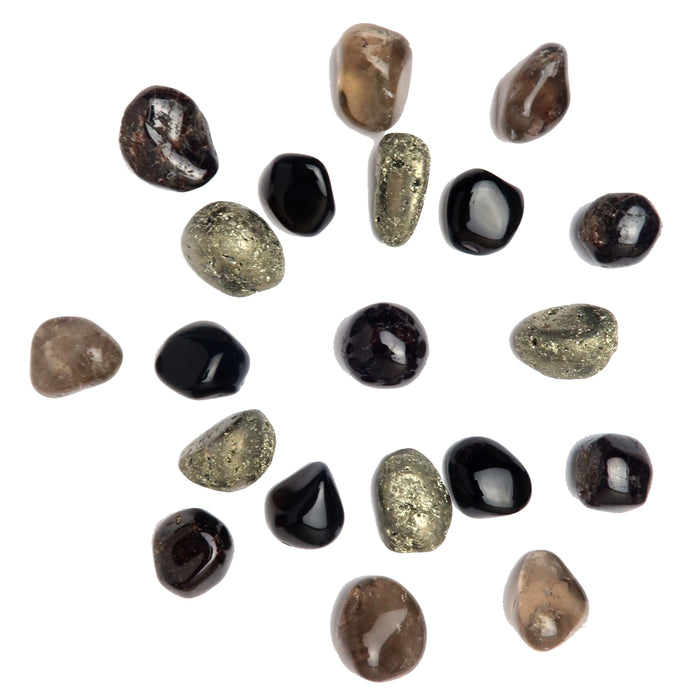 Tumbled Stone Set Root Chakra Builder Minerals 'n Metals