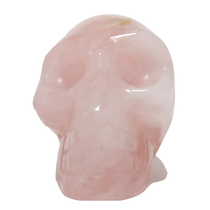rose quartz skull