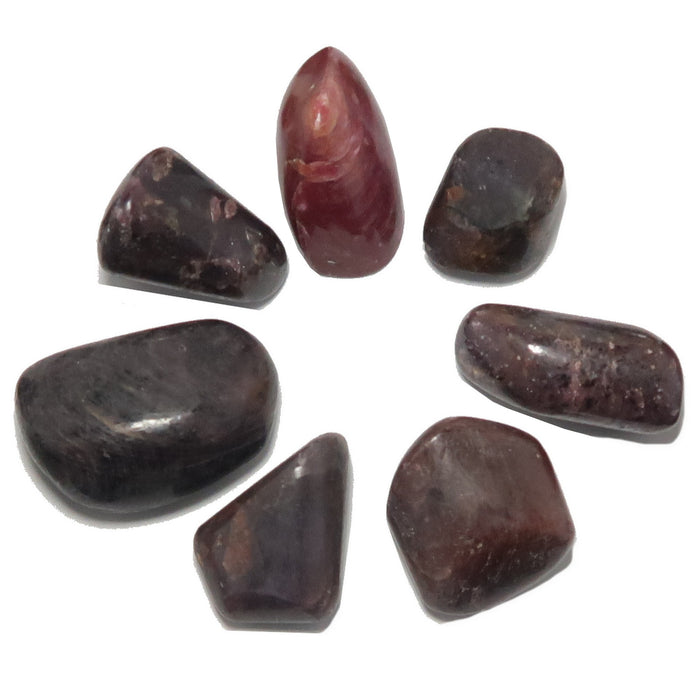 ruby tumbled stones