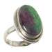 ruby zoisite ring
