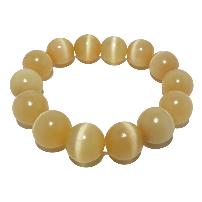 orange selenite bracelet