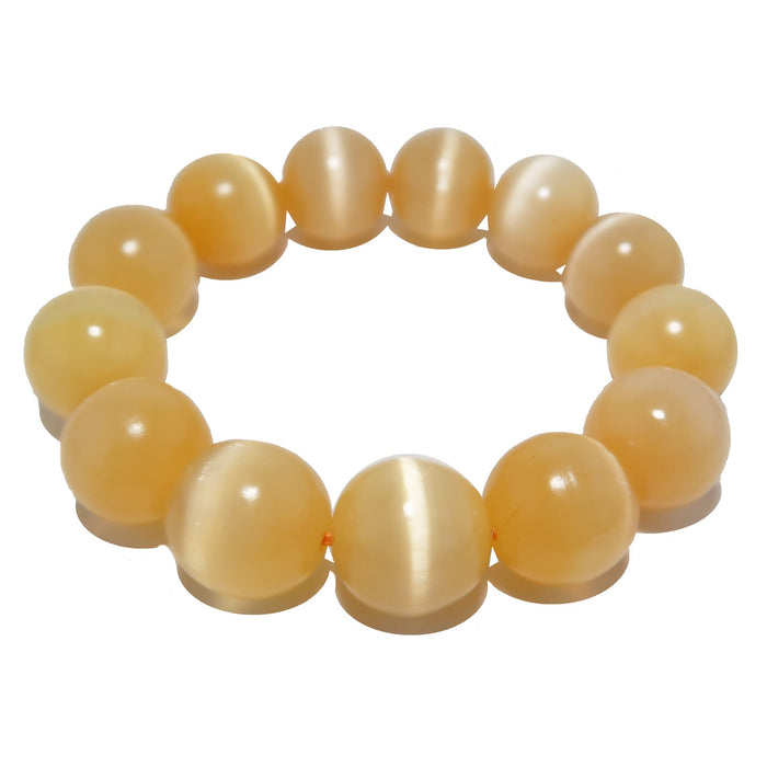 orange selenite bracelet