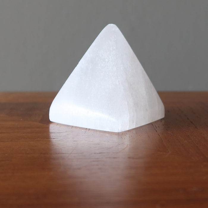 selenite pyramid