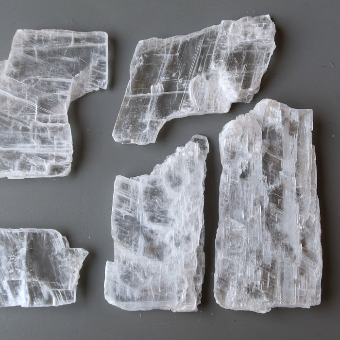 true selenite crystals