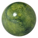 green and black serpentine sphere