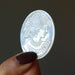 holding Woman Flower Mother of Pearl Shell Cameo
