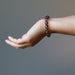 wearing Smoky Quartz Bracelet