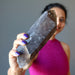 sheila holding Smoky Quartz Point Wand