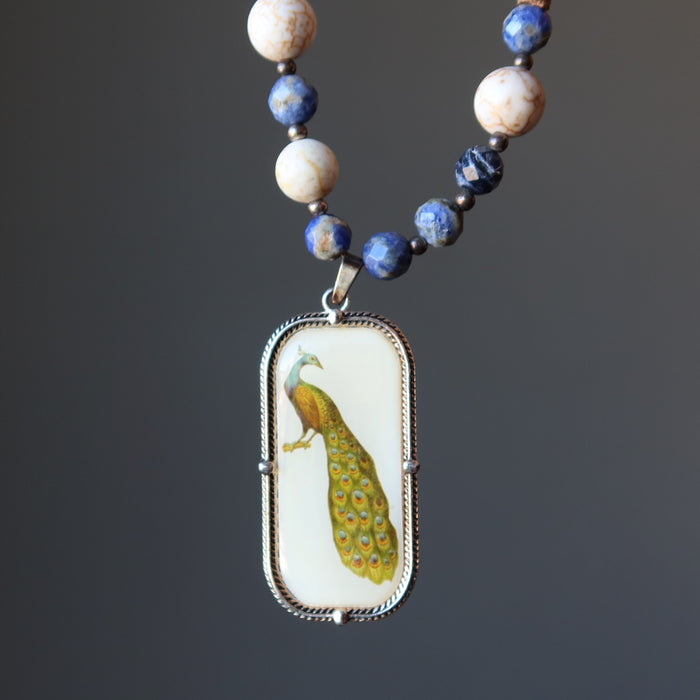 Sodalite Magnesite Necklace