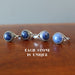 4 Sterling Silver Adjustable Sodalite Rings
