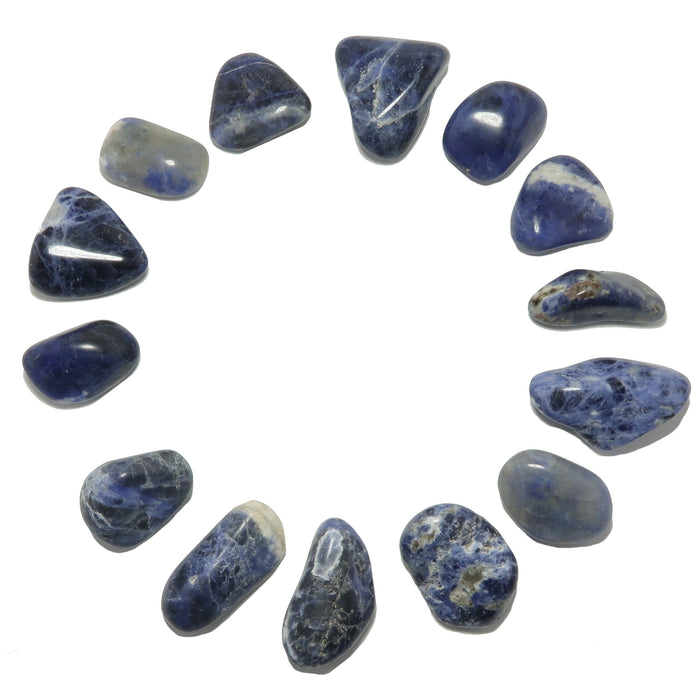 14 Sodalite Tumbled Stones