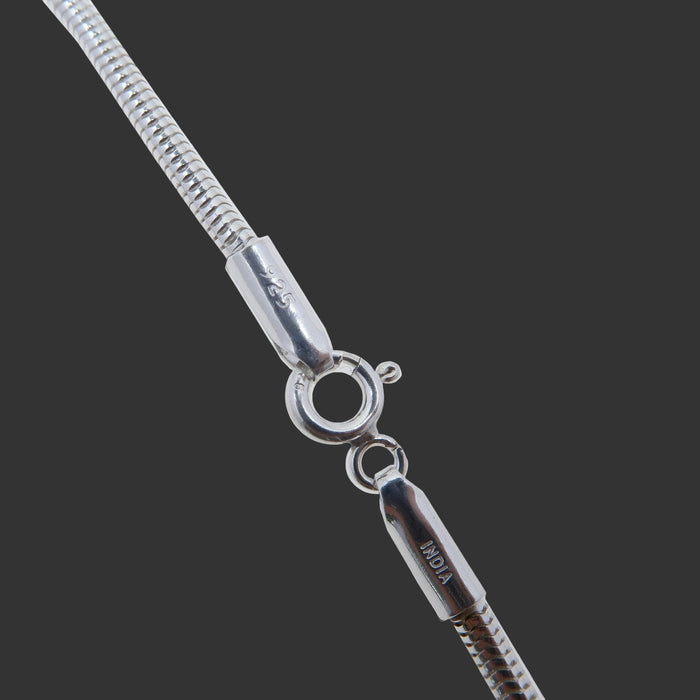 sterling silver snake chain