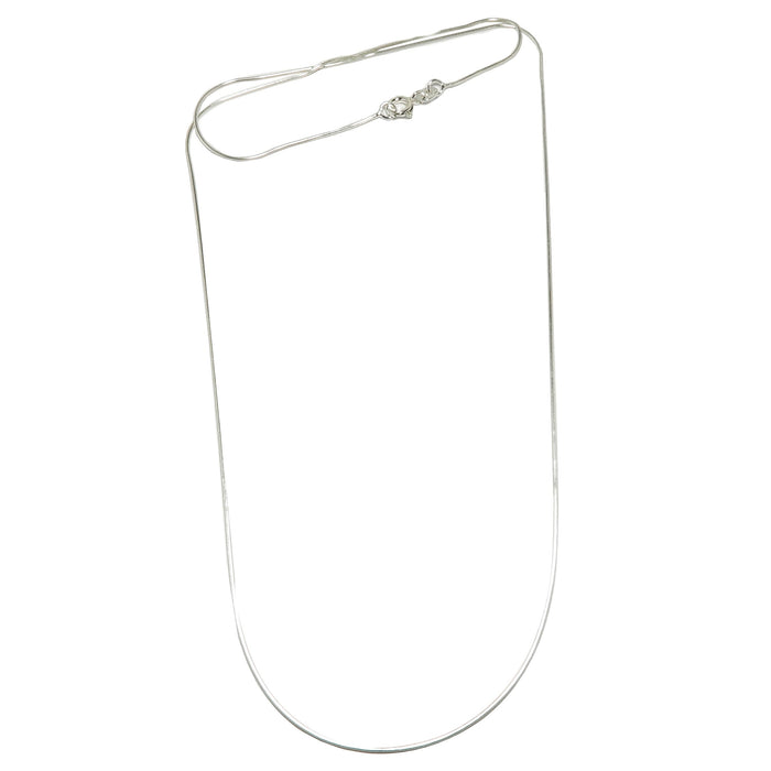 sterling silver snake chain necklace