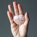 palm holding Sunstone Heart 