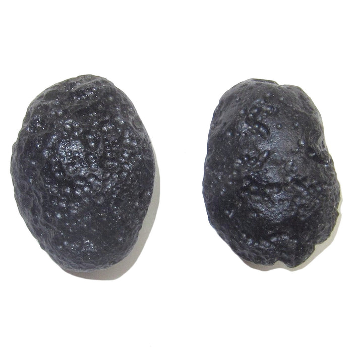 black tektite pair