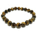 8mm faceted golden tigers eye bracelet