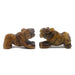 two 1" Tigers Eye Tigers