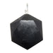 black tourmaline hexagon pendant