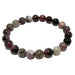 rainbow tourmaline stretch bracelet 8mm