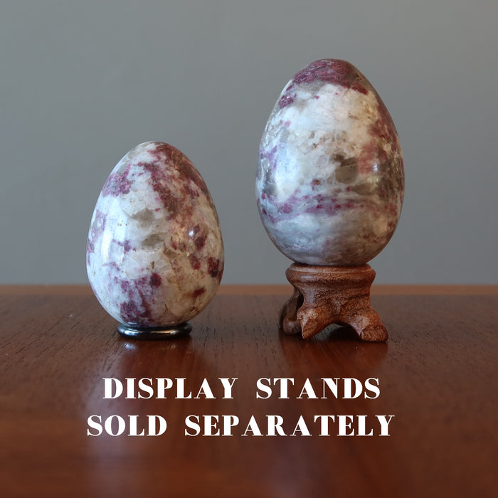 Red Tourmaline Egg Bleeding Heart Healing Wounded Warrior